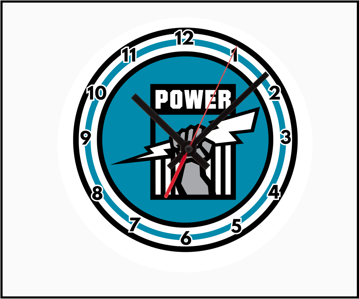 Port Adelaide Clock (Round 002)