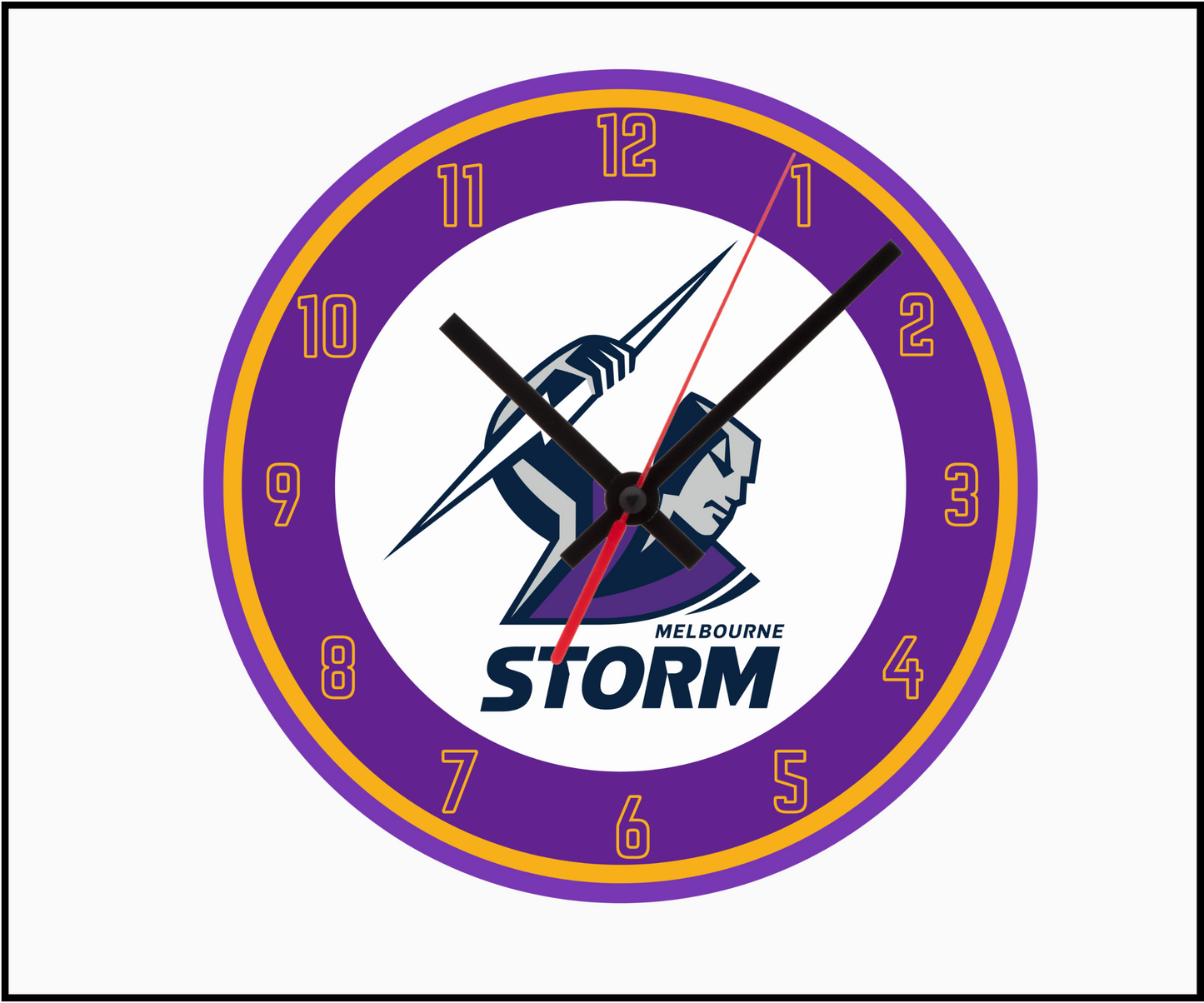 Melbourne Storm Clock (Round 002)