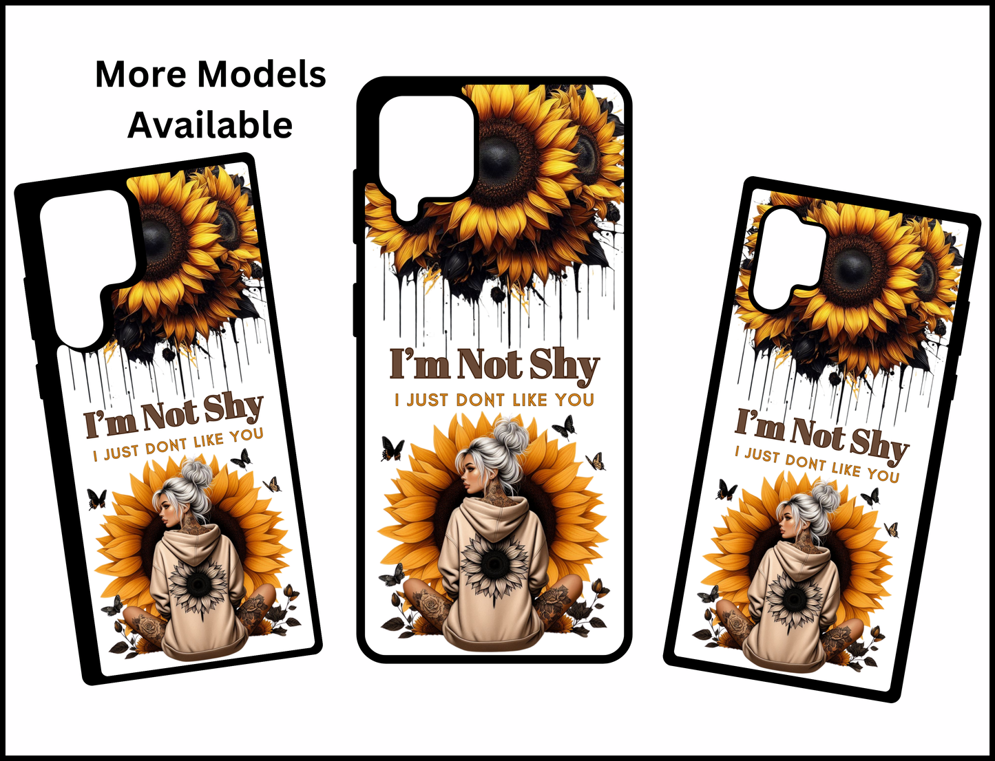 I'm Not Shy, I Just Don't Like You Samsung Case (421)