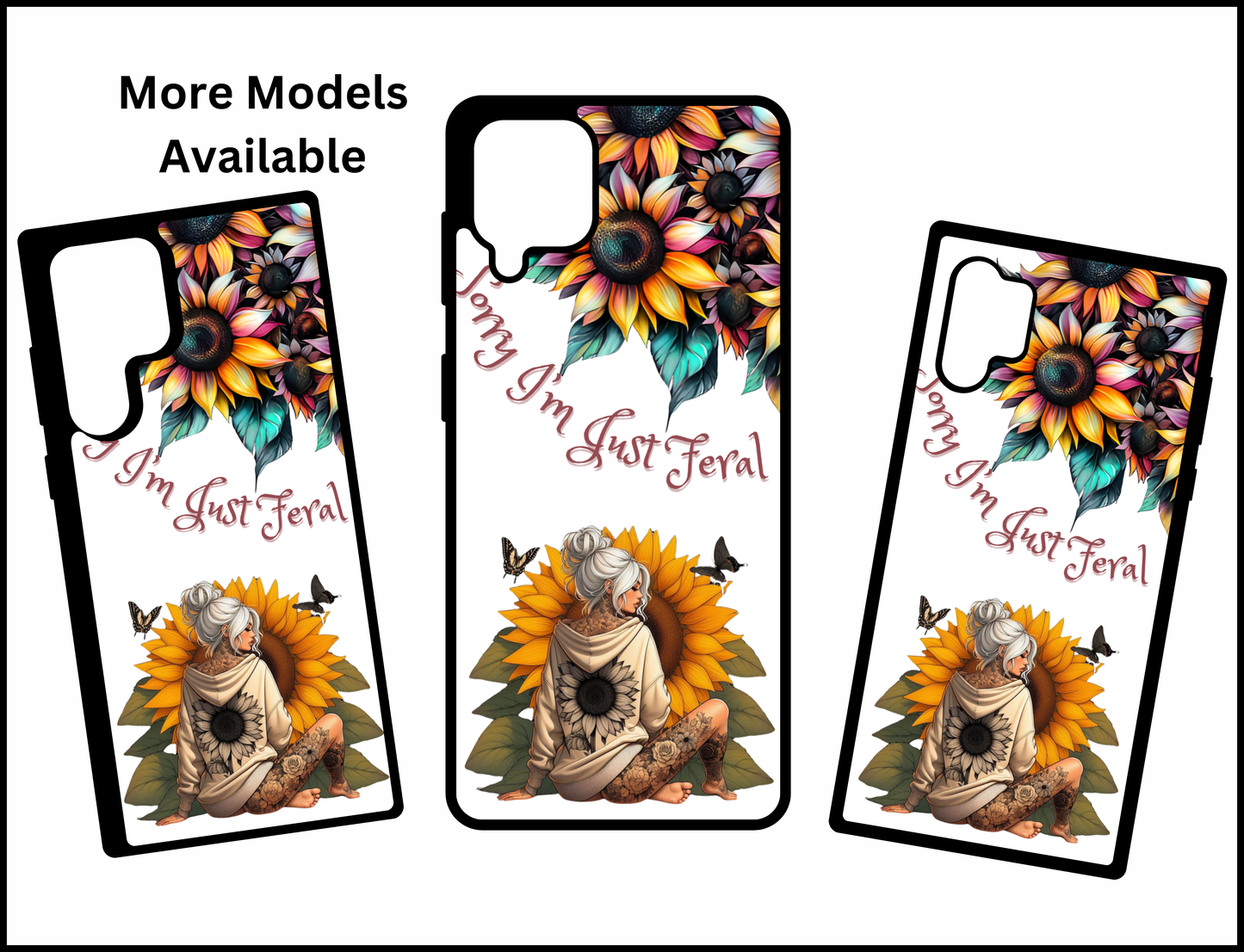 Sorry, I'm Just Feral Samsung Case (427)