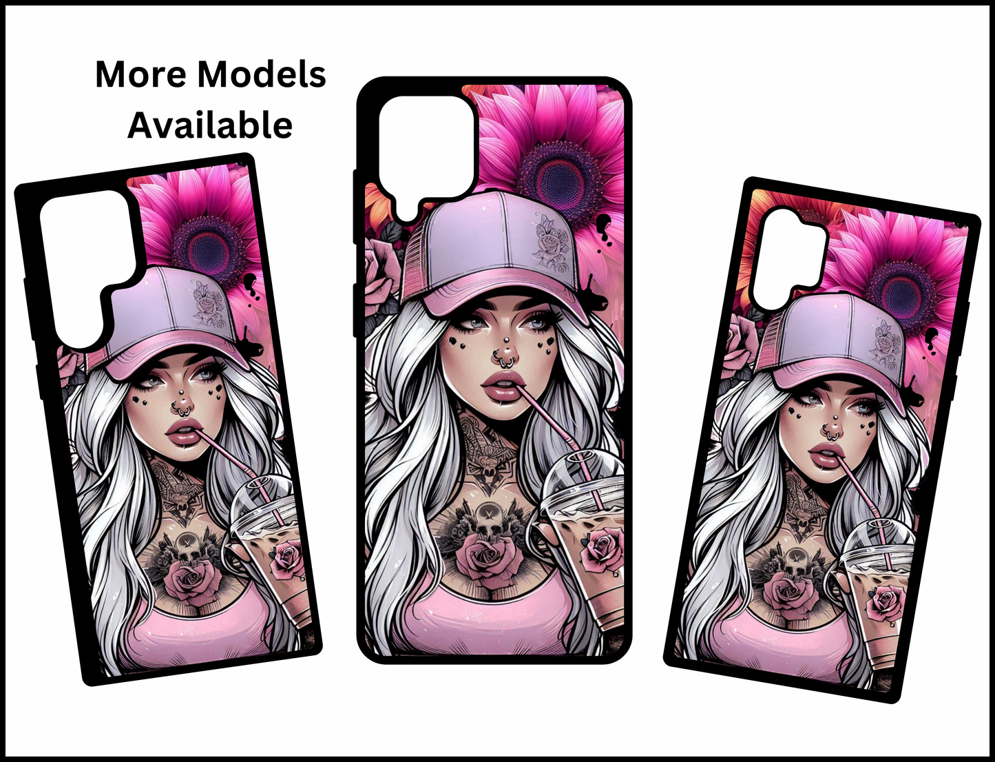 Floral Woman Phone Case (429)