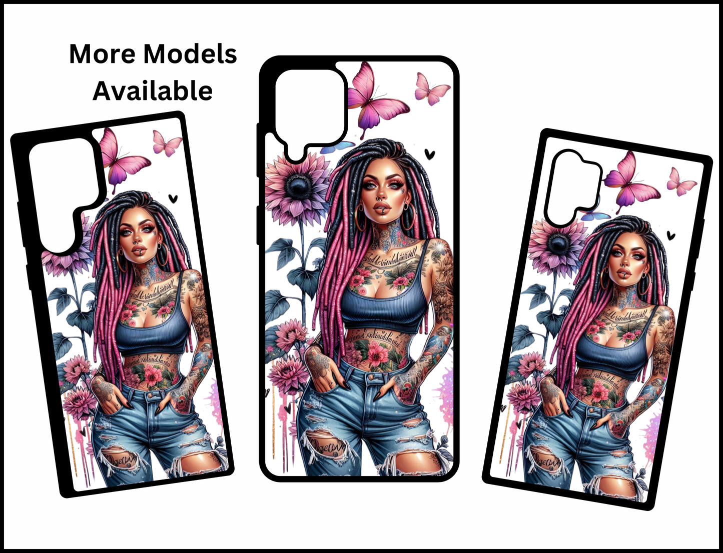 Floral Woman Phone Case (431)