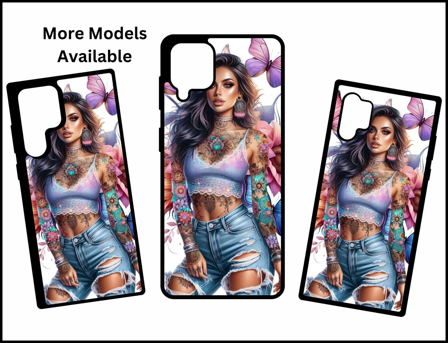 Floral Woman Phone Case (433)