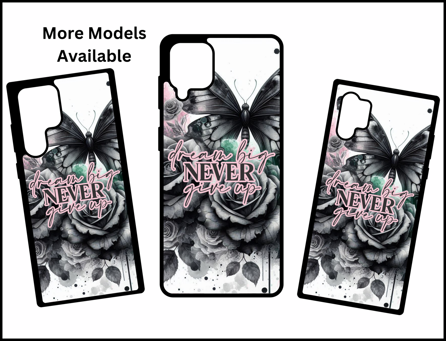 Dream Big Never Give Up Phone Case (101)
