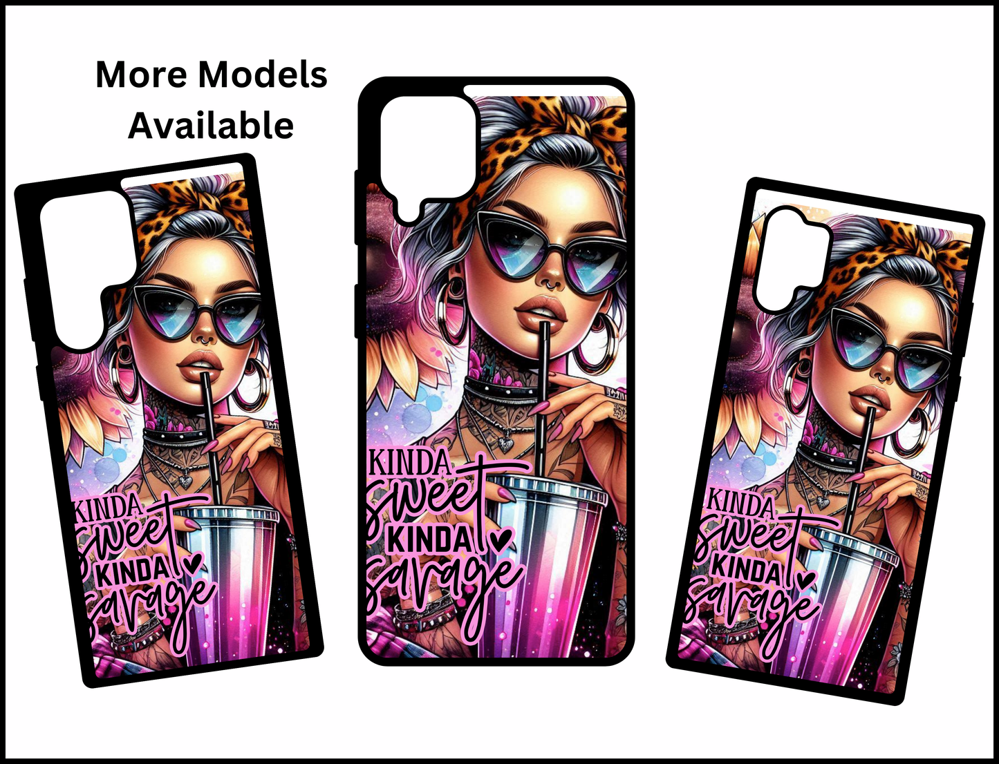 Kinda Sweet Kinda Savage Samsung Case (043)