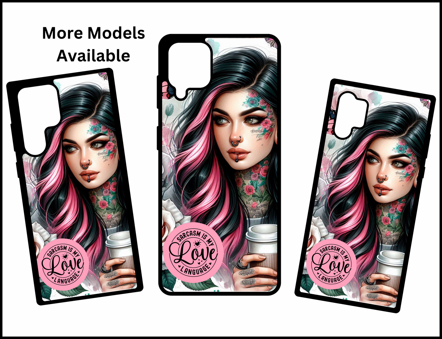 Sarcasm Is My Love Language Phone Case (015)