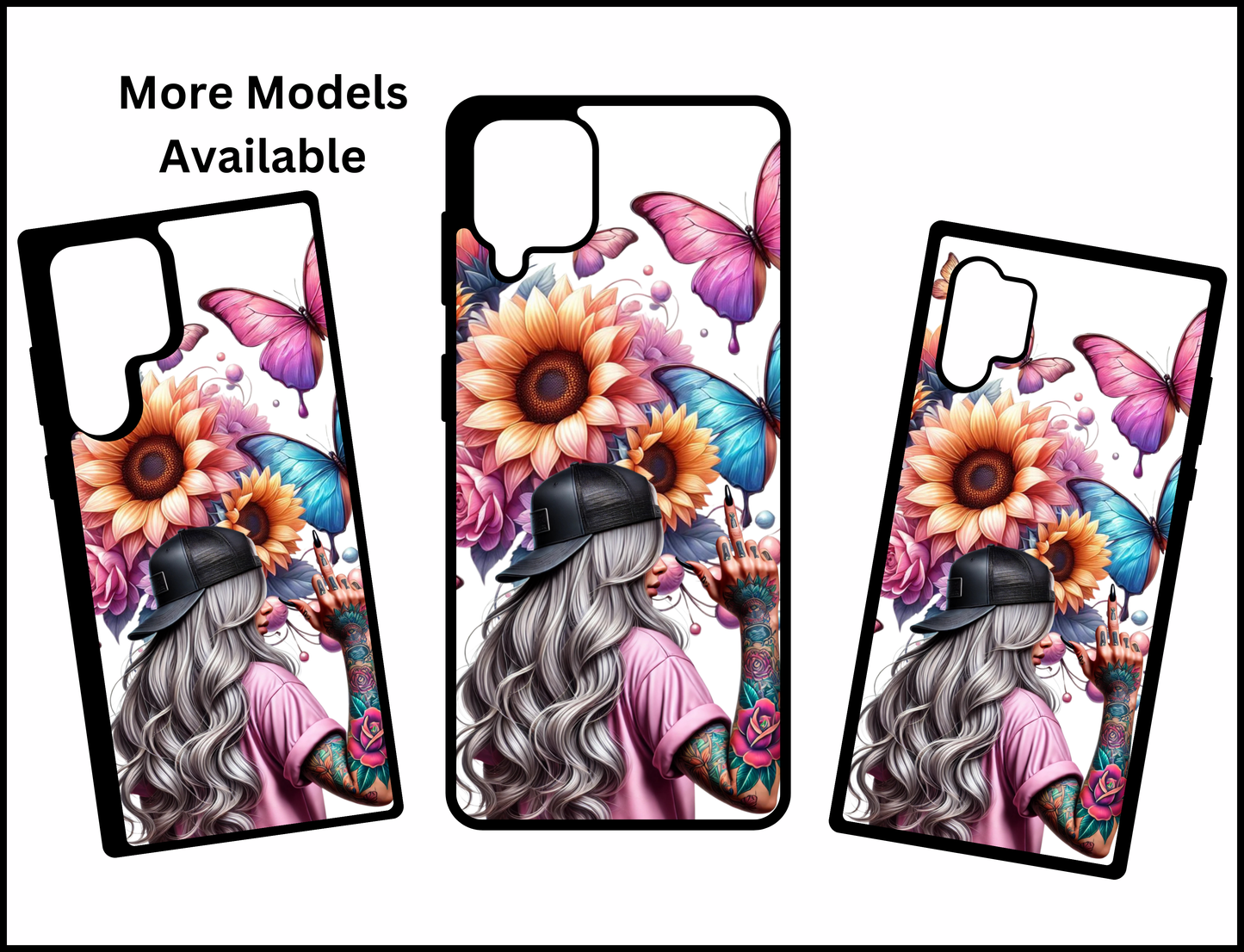 Floral Woman Samsung Case (441)