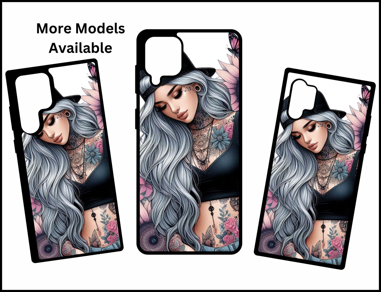 Floral Woman Samsung Case (447)