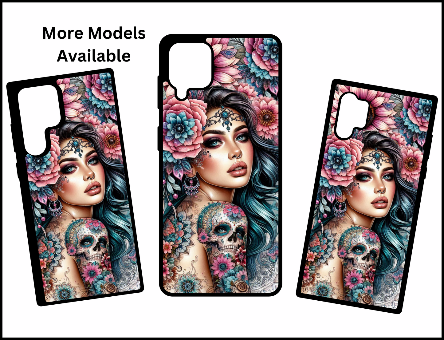 Floral Woman Samsung Case (453)