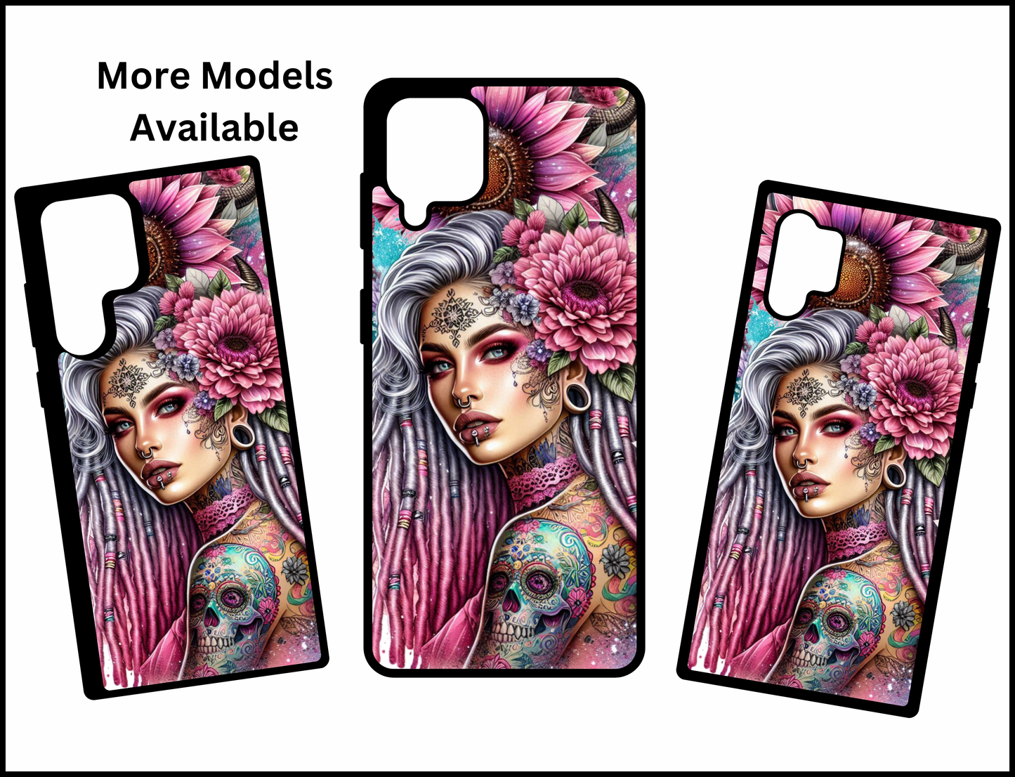 Floral Woman Samsung Case (457)