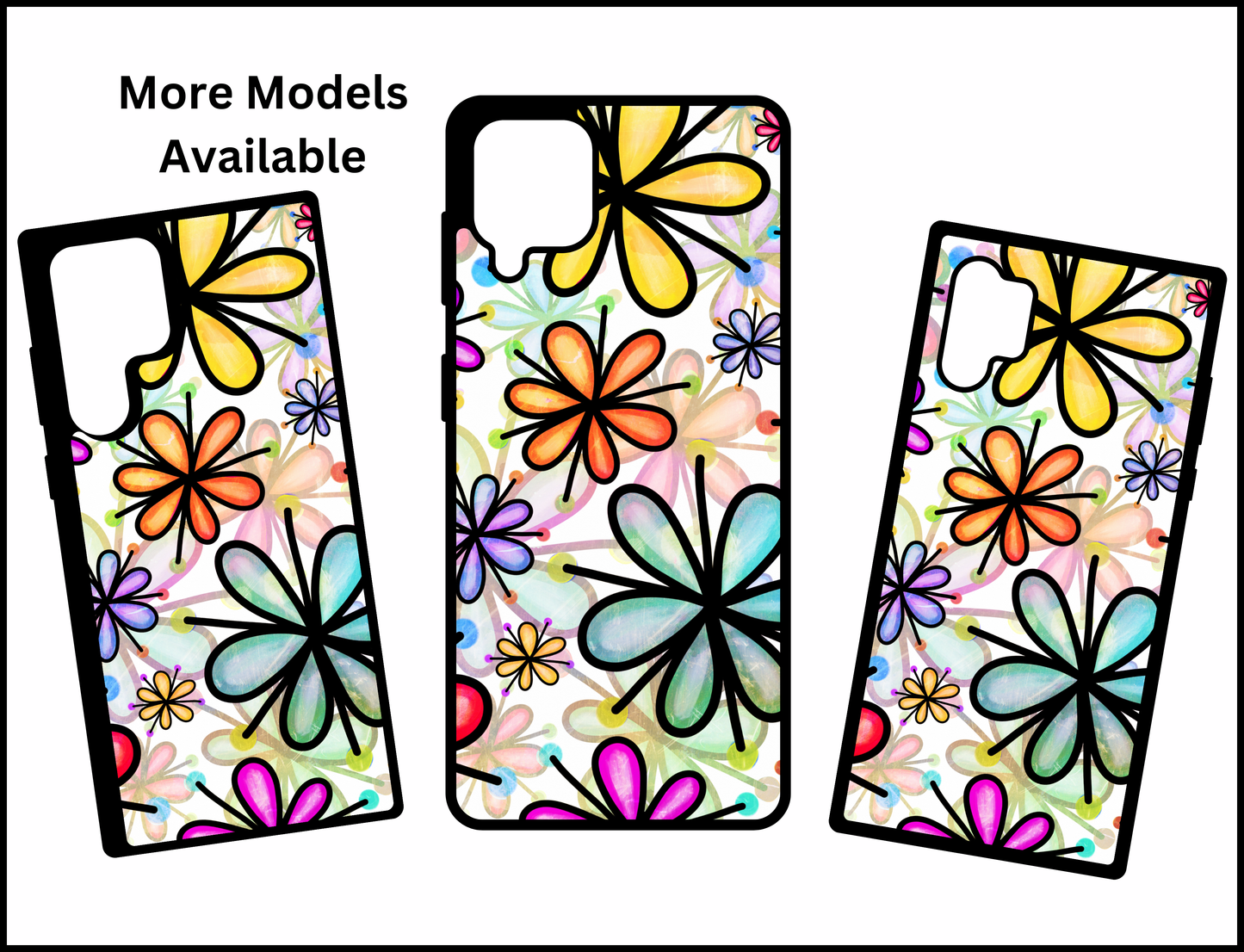 Floral Phone Case (401)