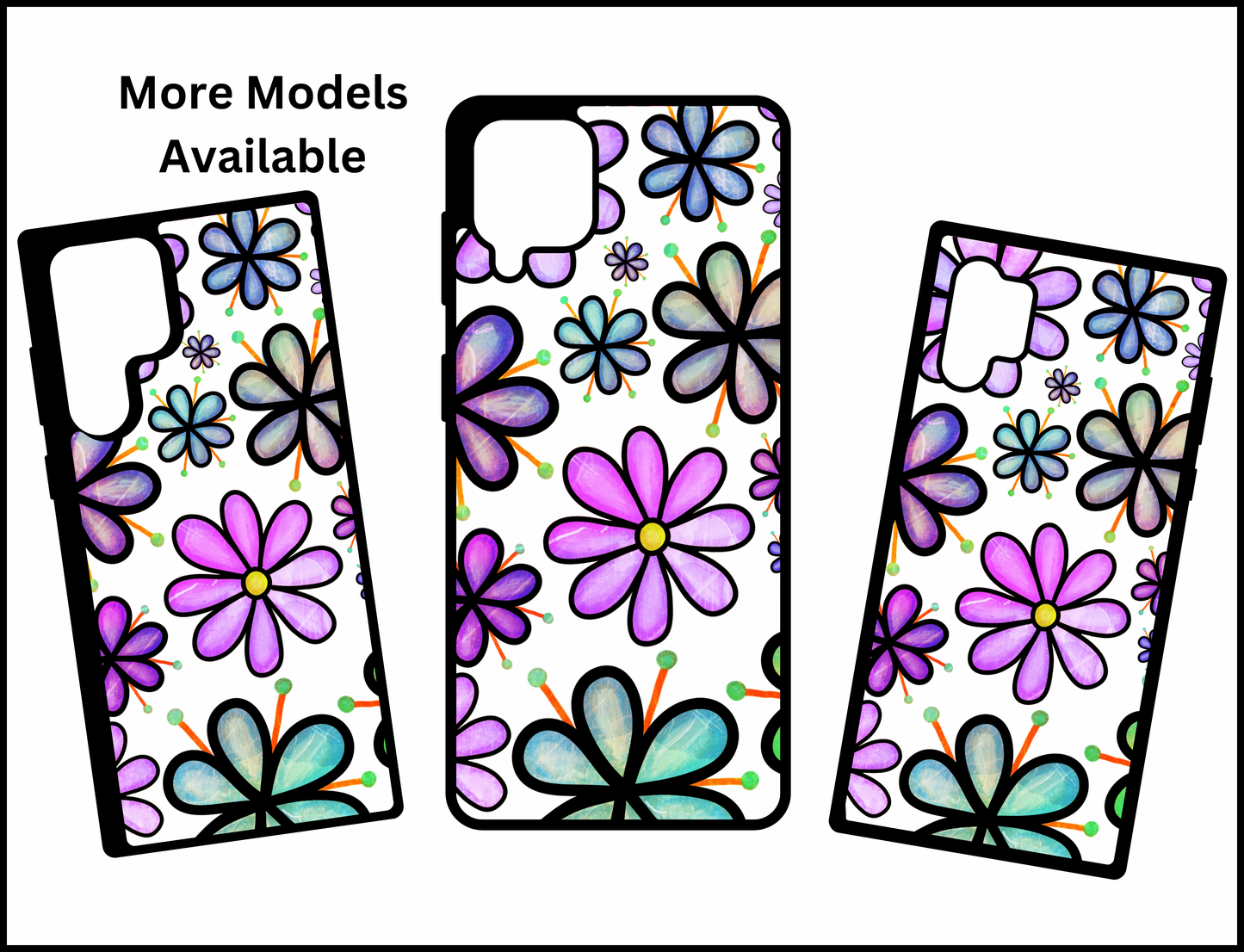 Floral Phone Case (403)