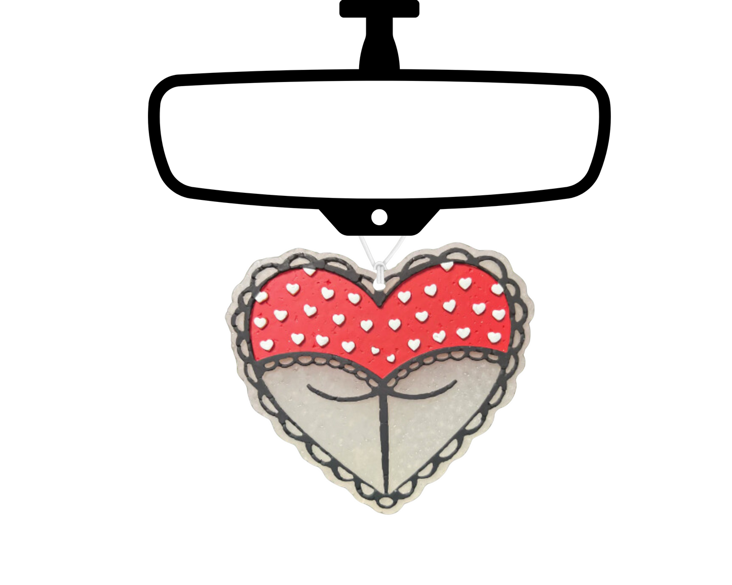 Lace Panties Blinged Car Freshie