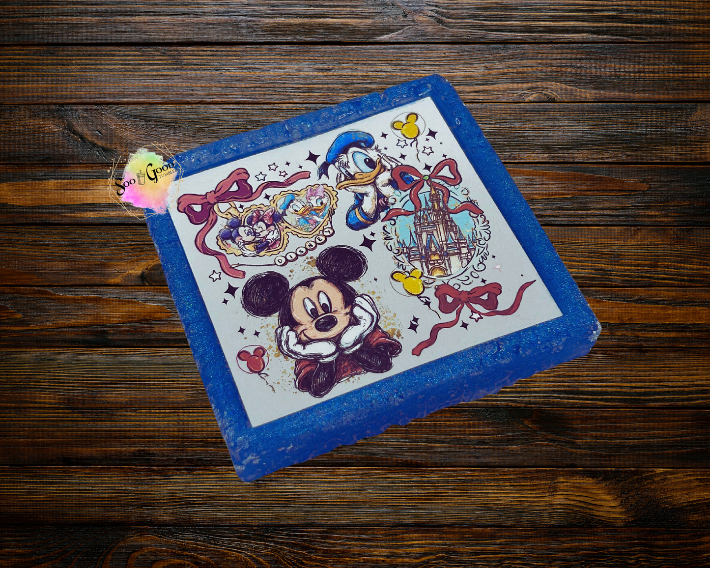 MI CK EY Polaroids Cardstock Car Freshie