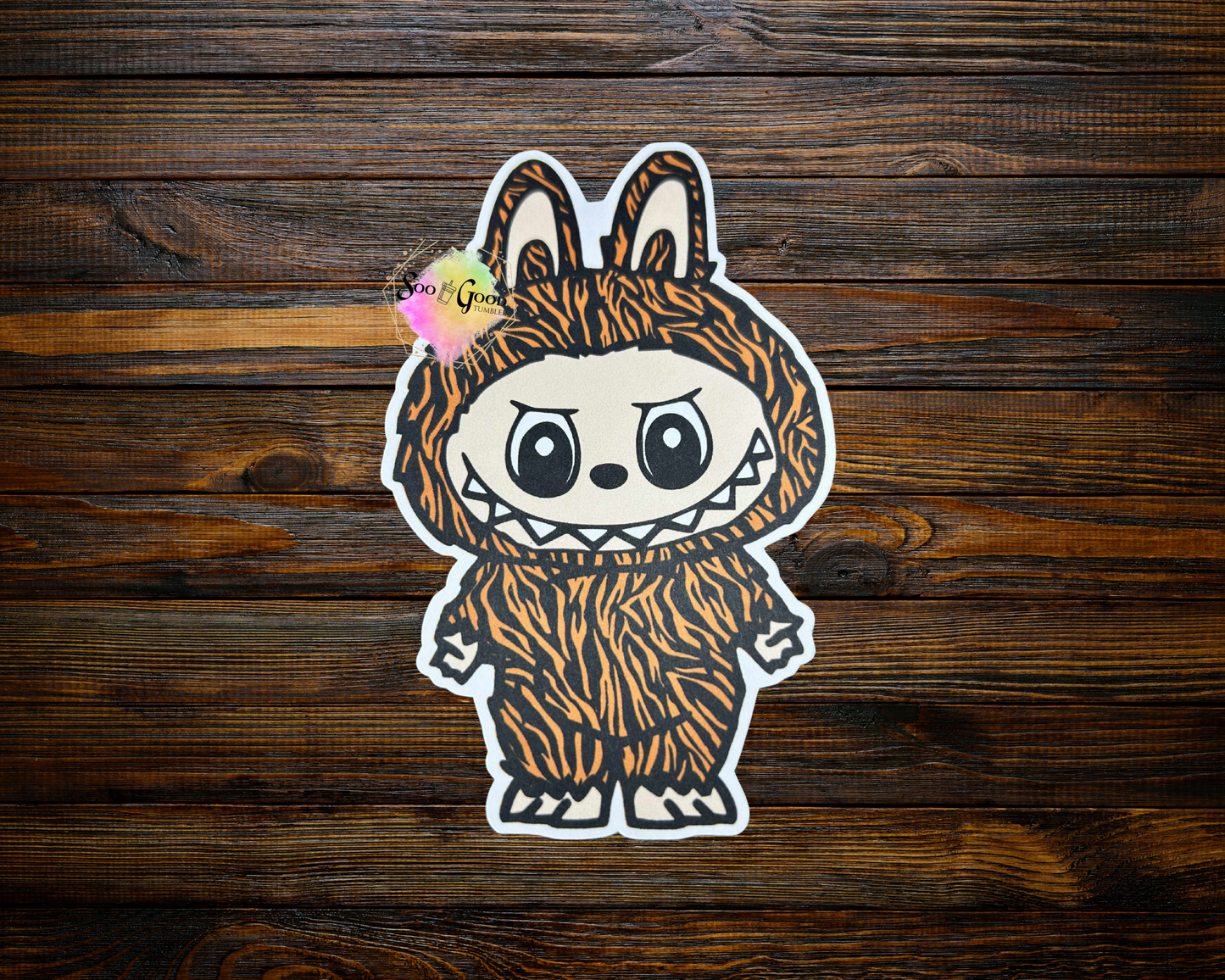 Standing Labubu Cardstock Car Freshie (Style 10)