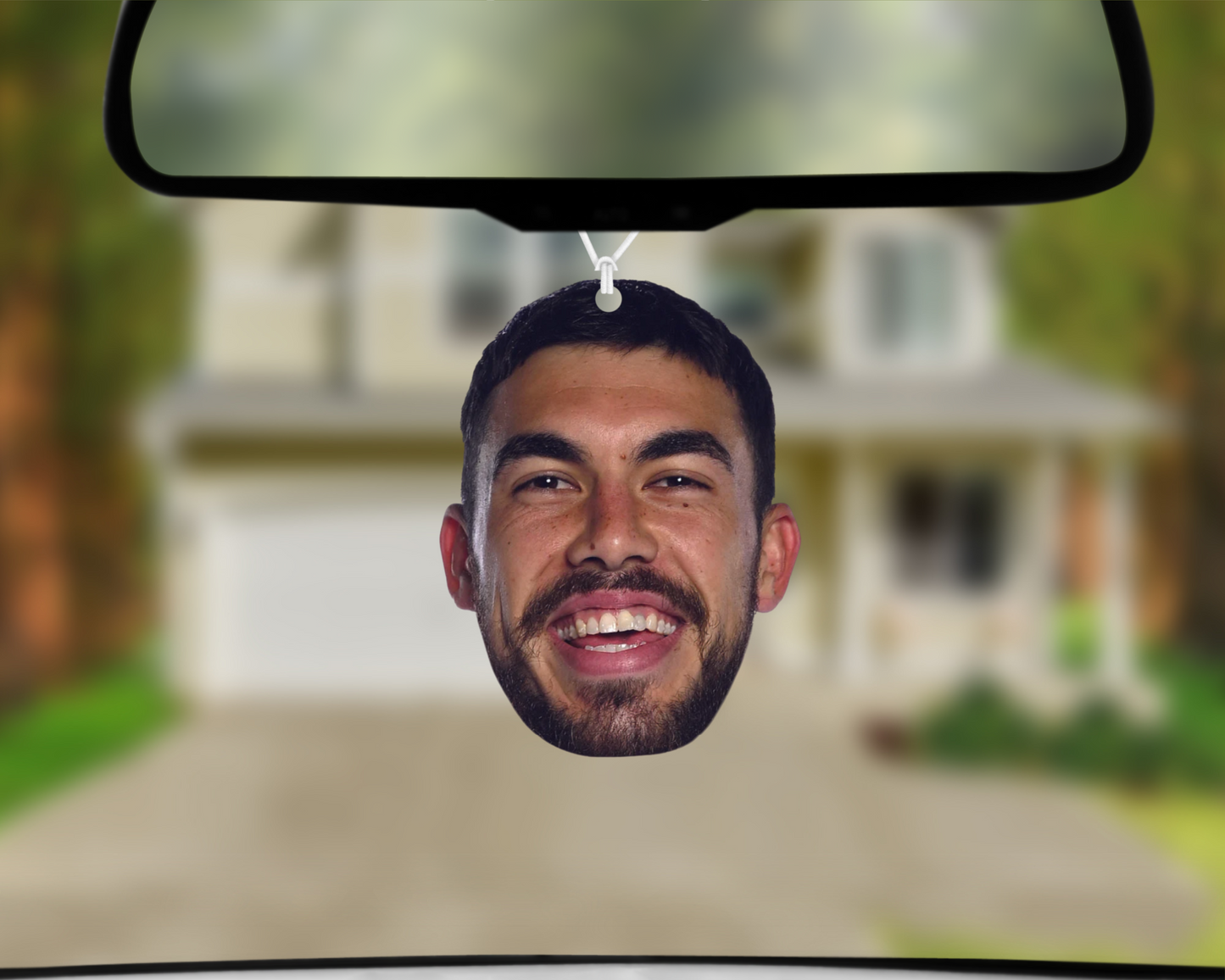 Big Head - Charlie Staines Car Air Freshener