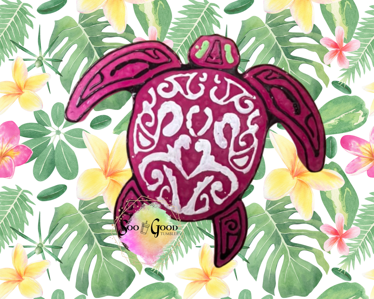 Sea Turtle Blinged Car Freshie