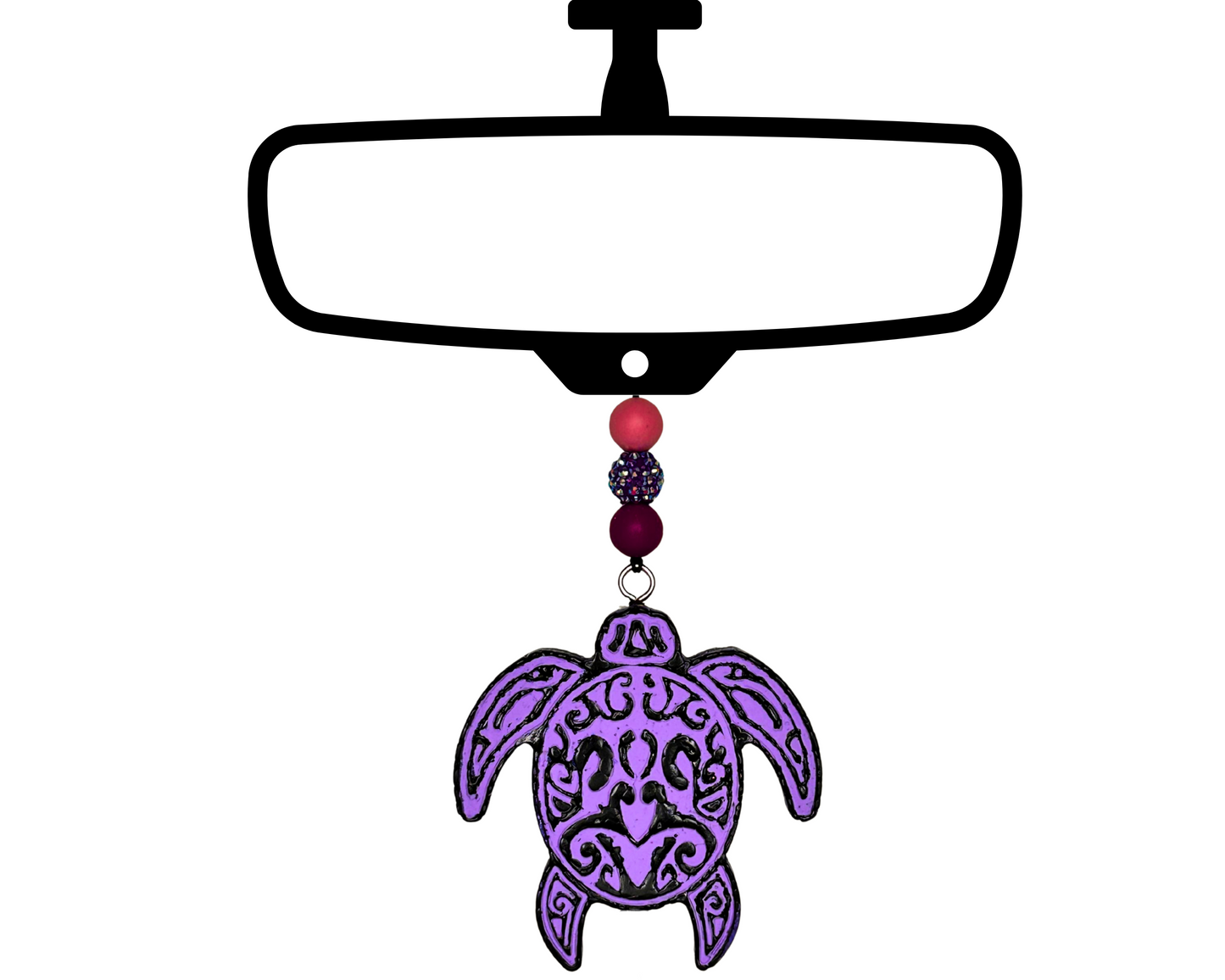 Sea Turtle Blinged Car Freshie