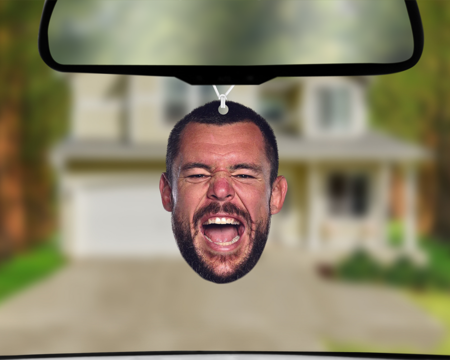 Big Head - David Klemmer Car Air Freshener