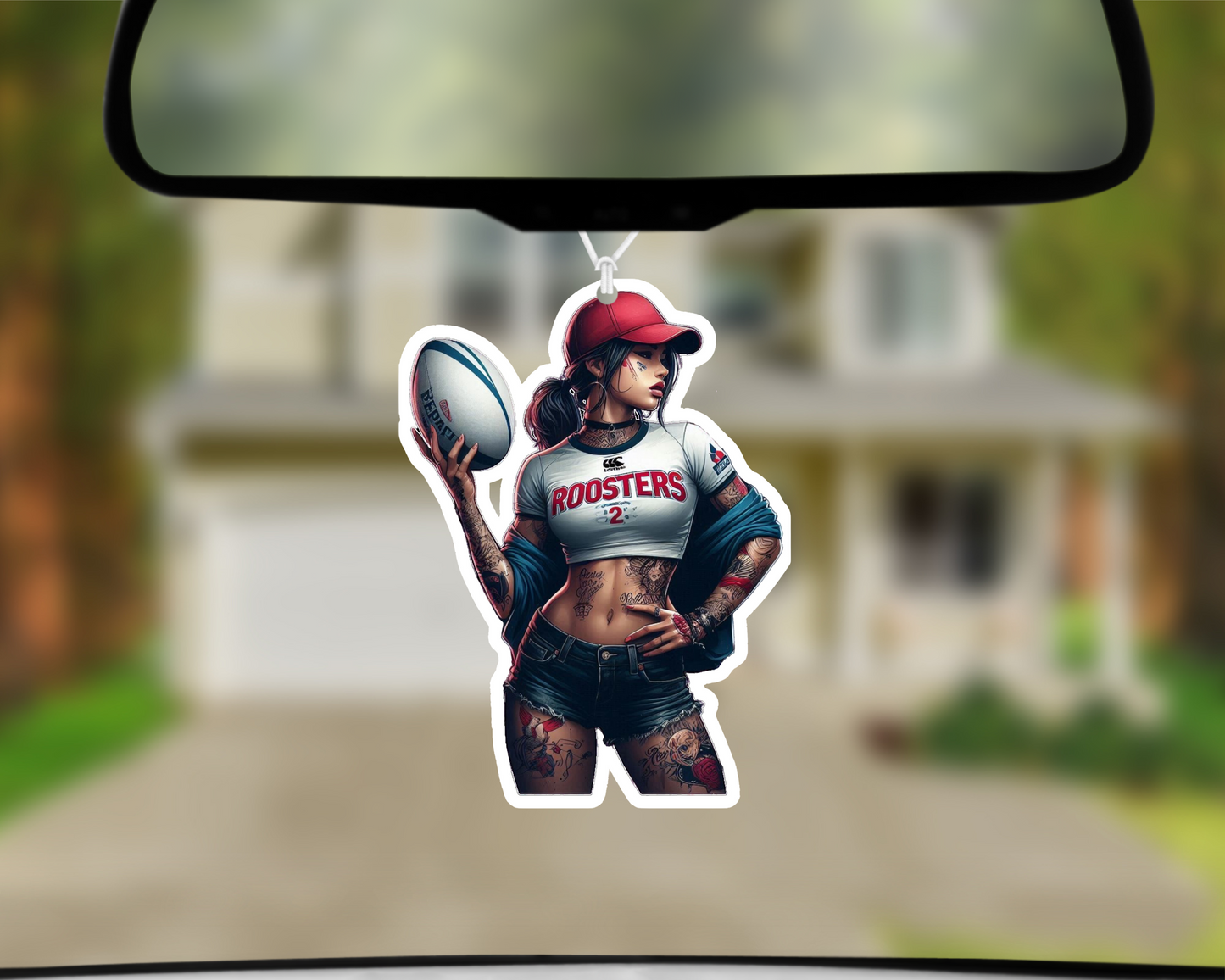 Sexy Goddess Fan Fave - Sydney Roosters Car Air Freshener