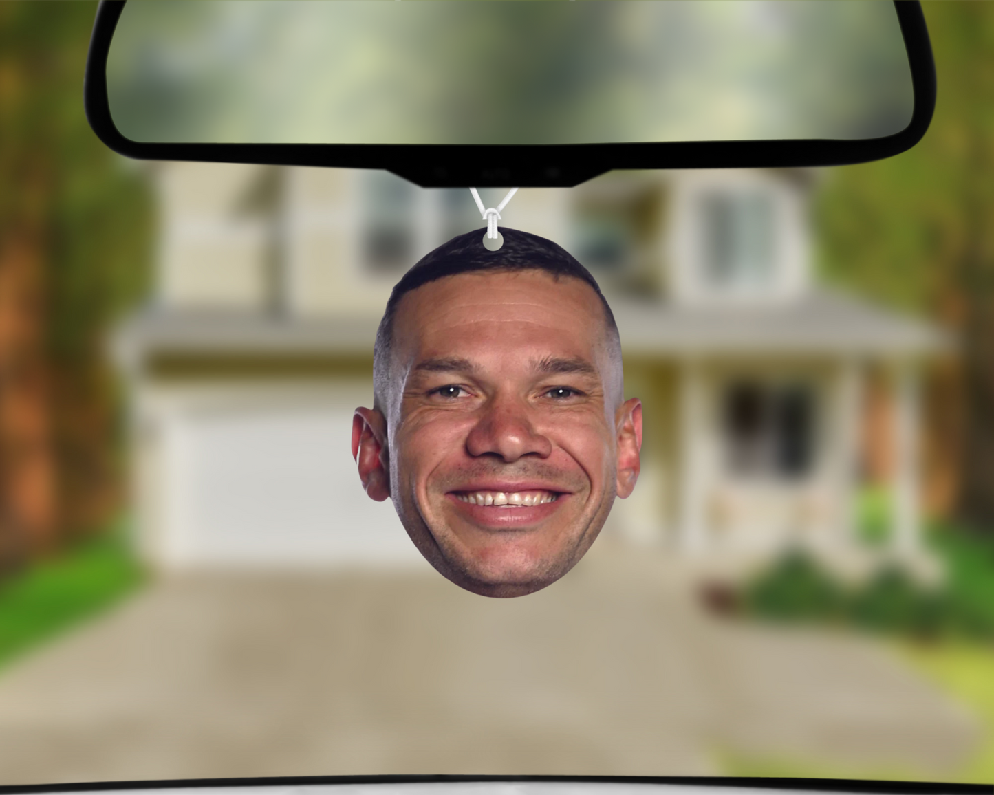 Big Head - Brent Naden Car Air Freshener