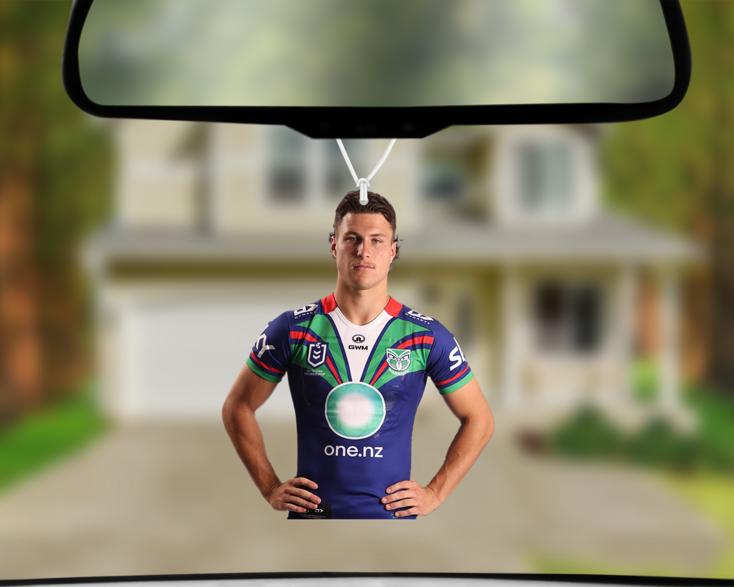 Team Photo - Samuel Healey Car Air Freshener