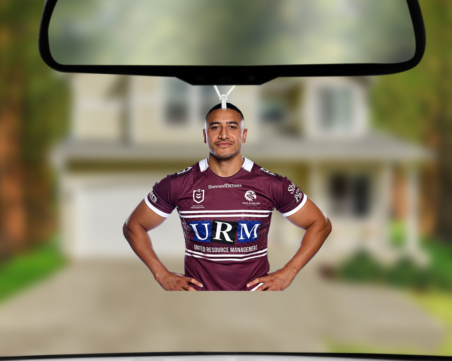 Team Photo - Siosiua Taukeiah Car Air Freshener