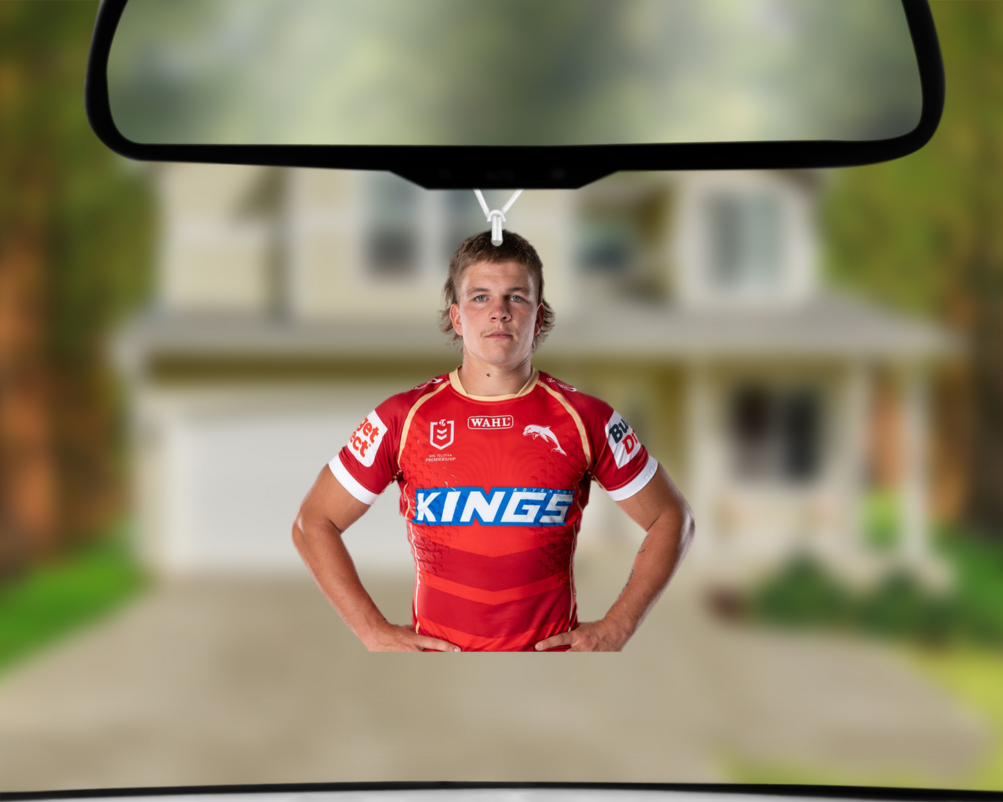 Team Photo - James Walsh Car Air Freshener