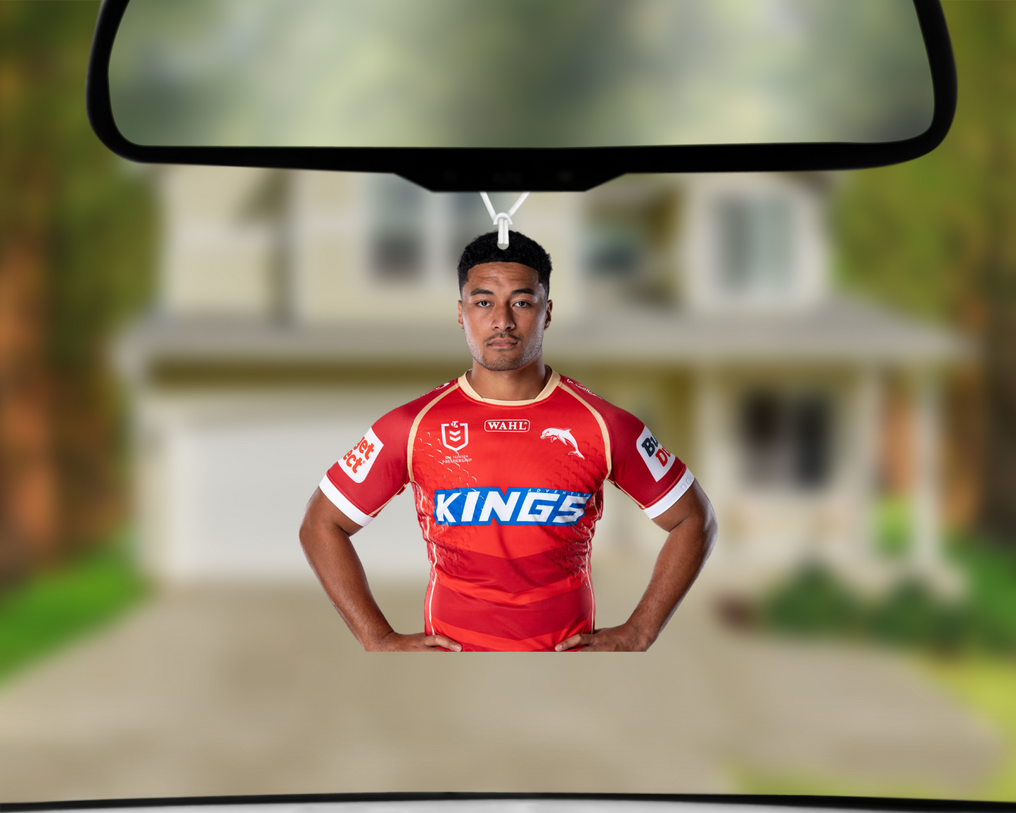Team Photo - Junior Tupou Car Air Freshener