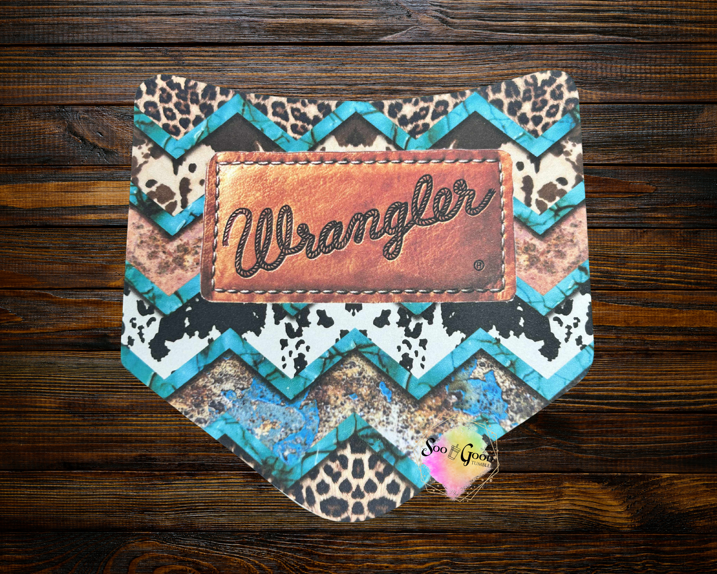 Aztec Wrangler Pocket Cardstock Car Freshie (Style 12)