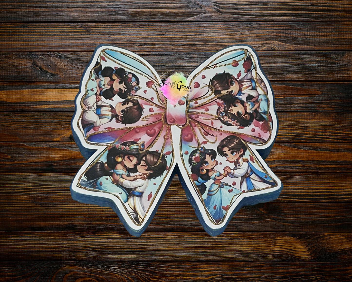 Princess Bow Car Air Freshener (French Vanilla Scent)