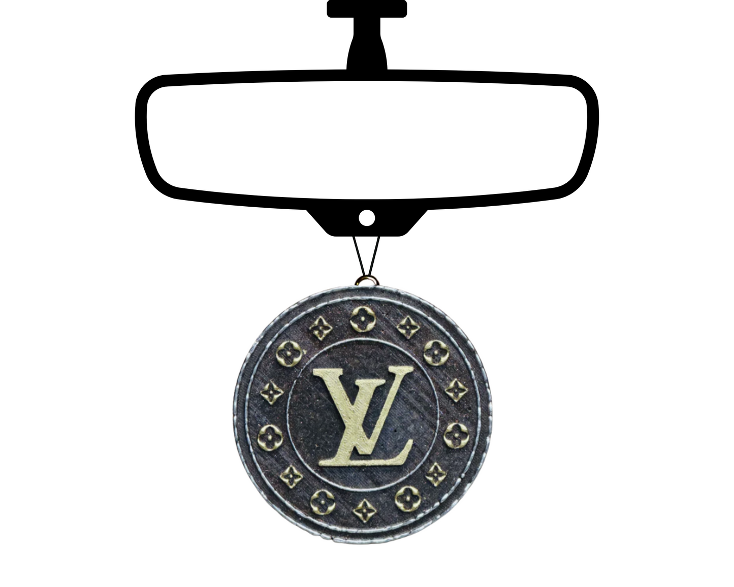 Stylish LV Blinged Car Freshie