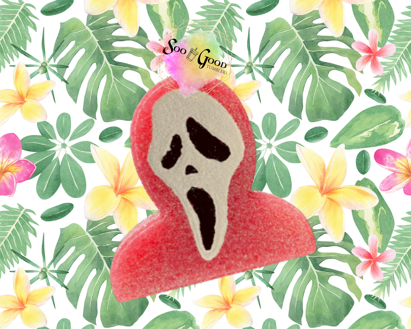 Ghost Face (Scream) Blinged Car Freshie