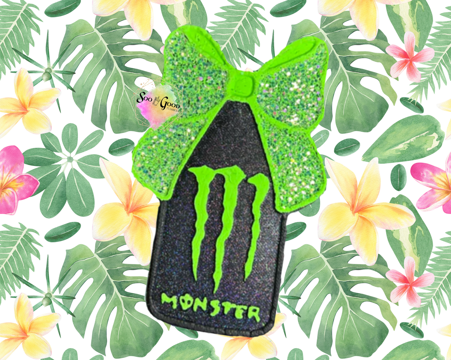 Monster Energy Drink Blinged Car Freshie