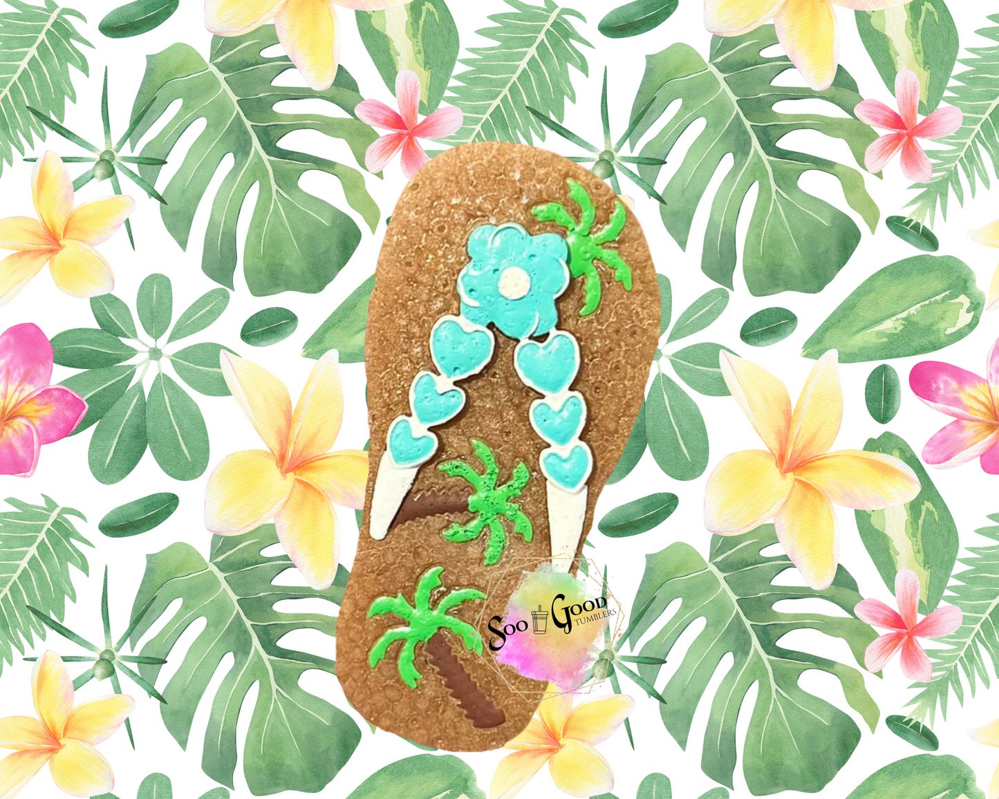 Thong (Flip Flop) Blinged Car Freshie