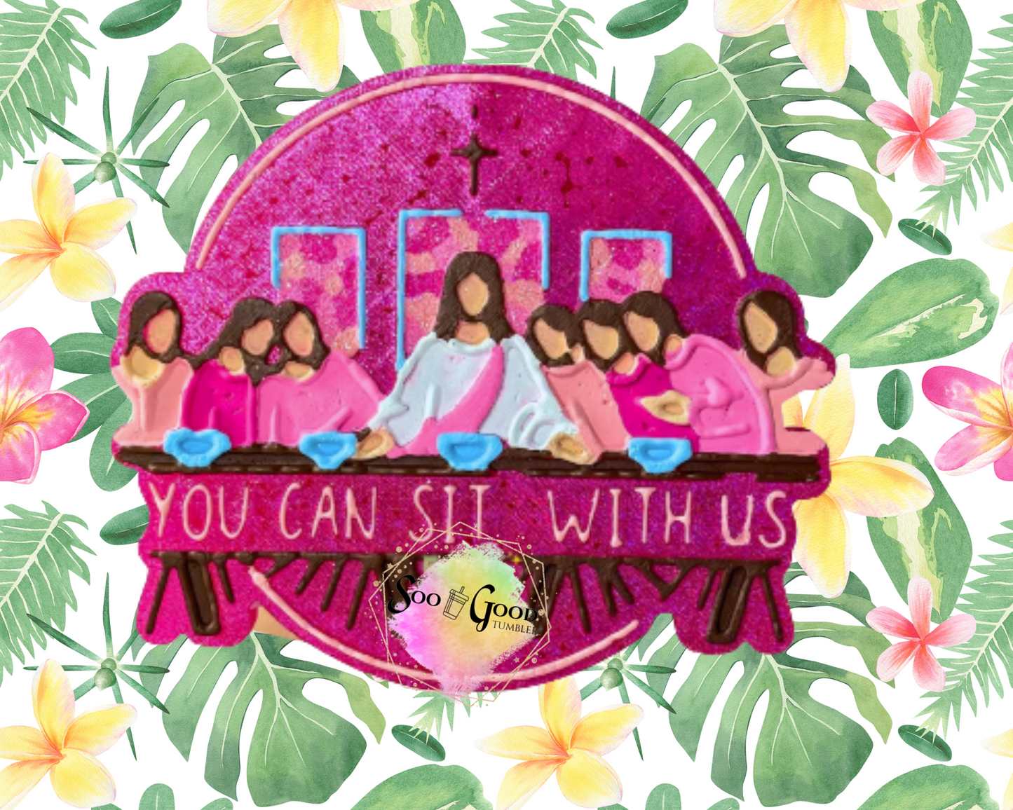 You Can Sit With Us Blinged Car Freshie