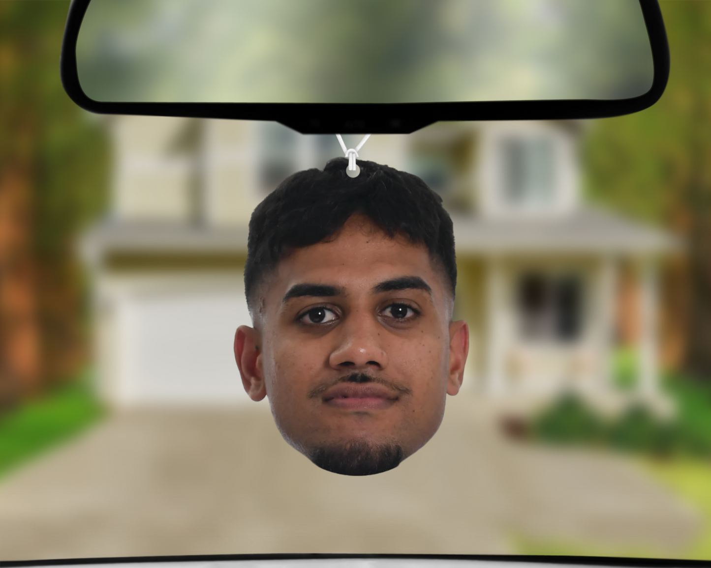 Big Head - Alofiana Khan-Pereira Car Air Freshener