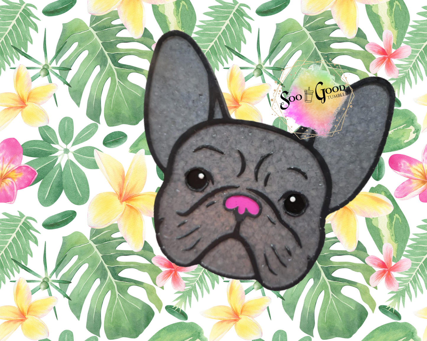 French Bulldog Blinged Car Freshie