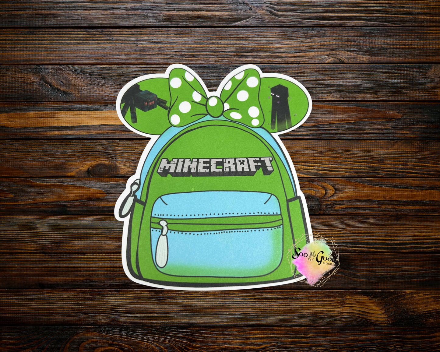 Mouse Ears Backpack Cardstock Car Freshie (Style 4)
