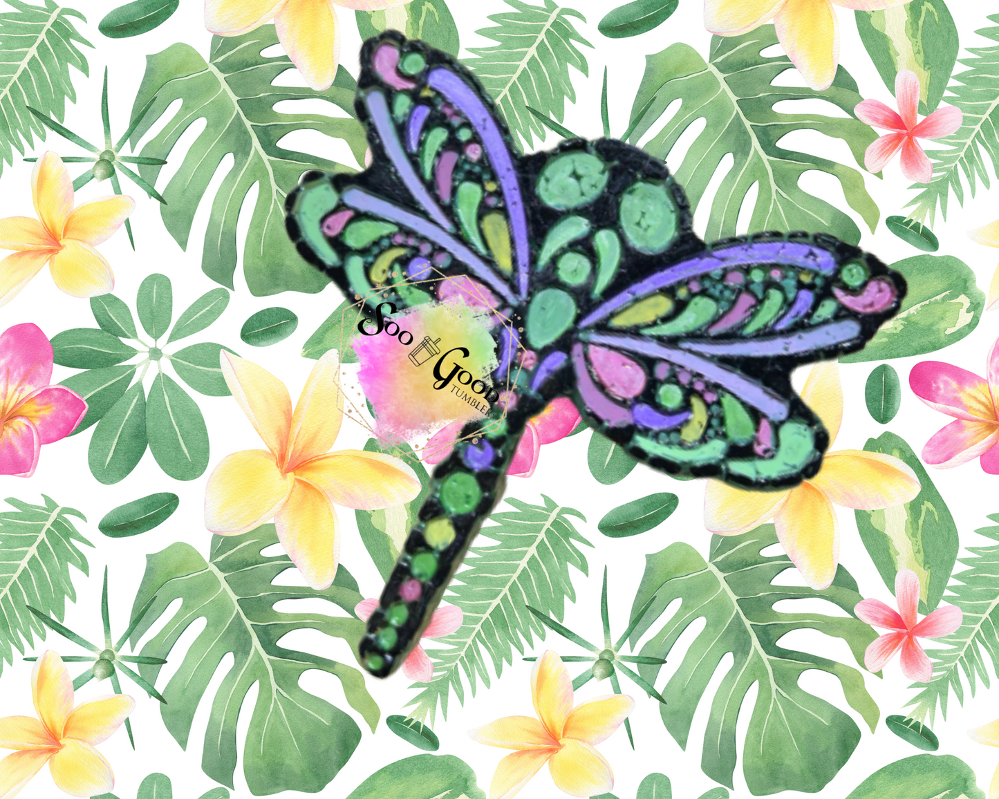 Dragonfly Blinged Car Freshie