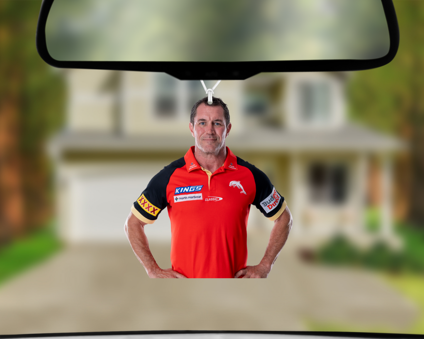 Team Photo - Kristian Woolf Car Air Freshener