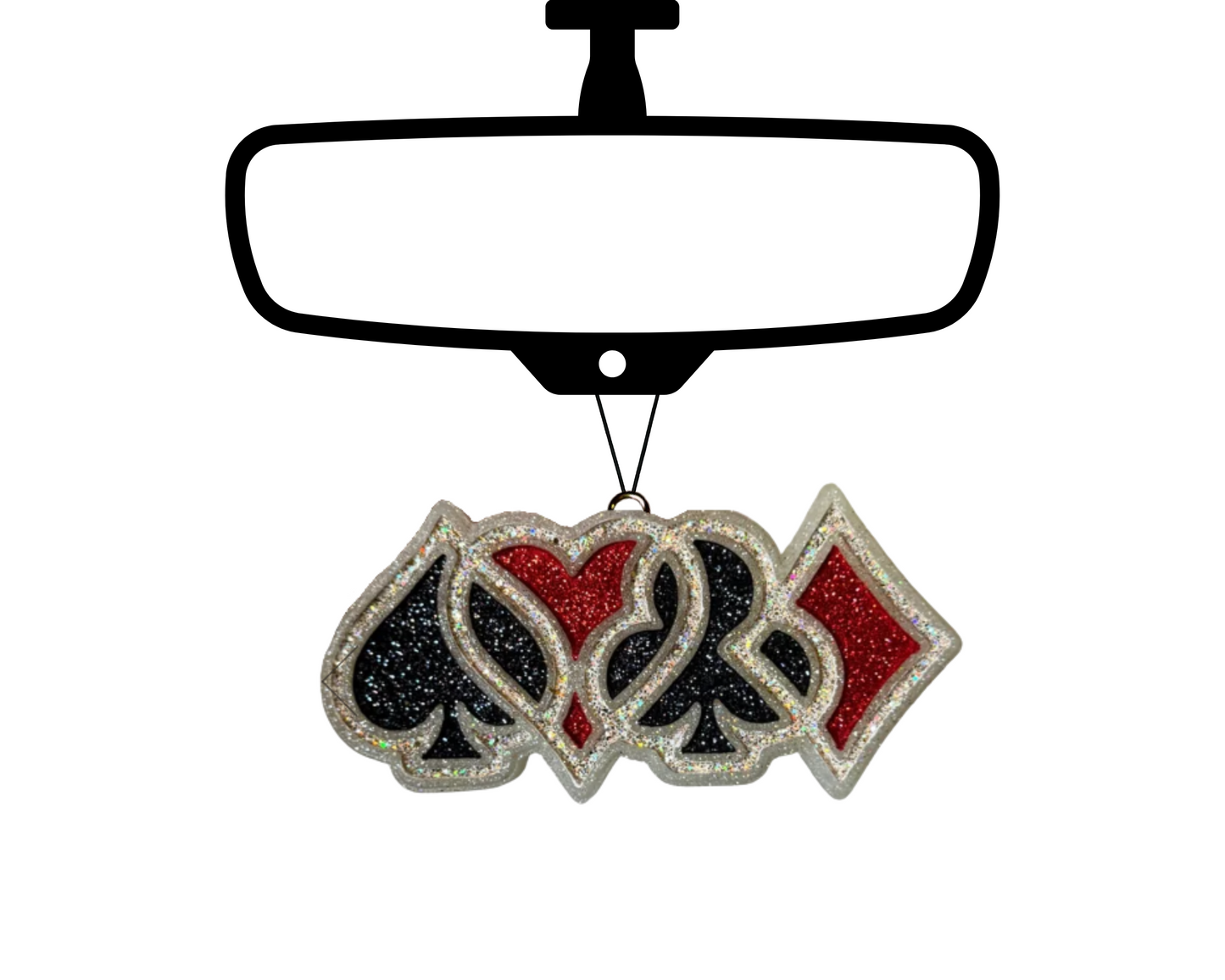 Deck Blinged Car Freshie