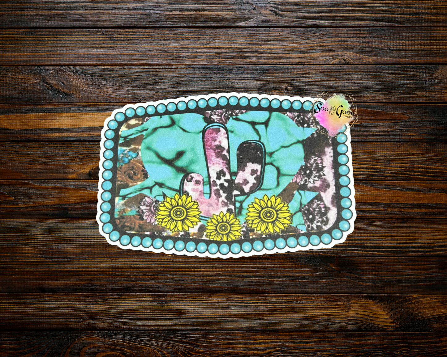 Belt Buckle Cardstock Car Freshie (Style 10)