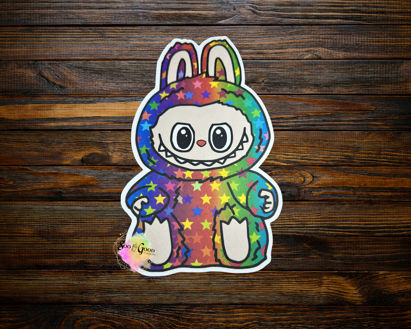 Sitting Labubu Cardstock Car Freshie (Style 2)