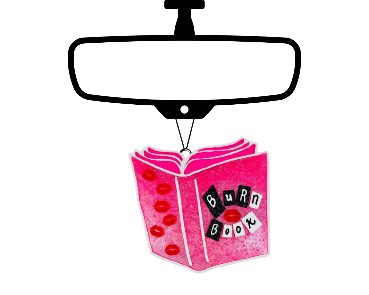 Burn Book Blinged Car Freshie