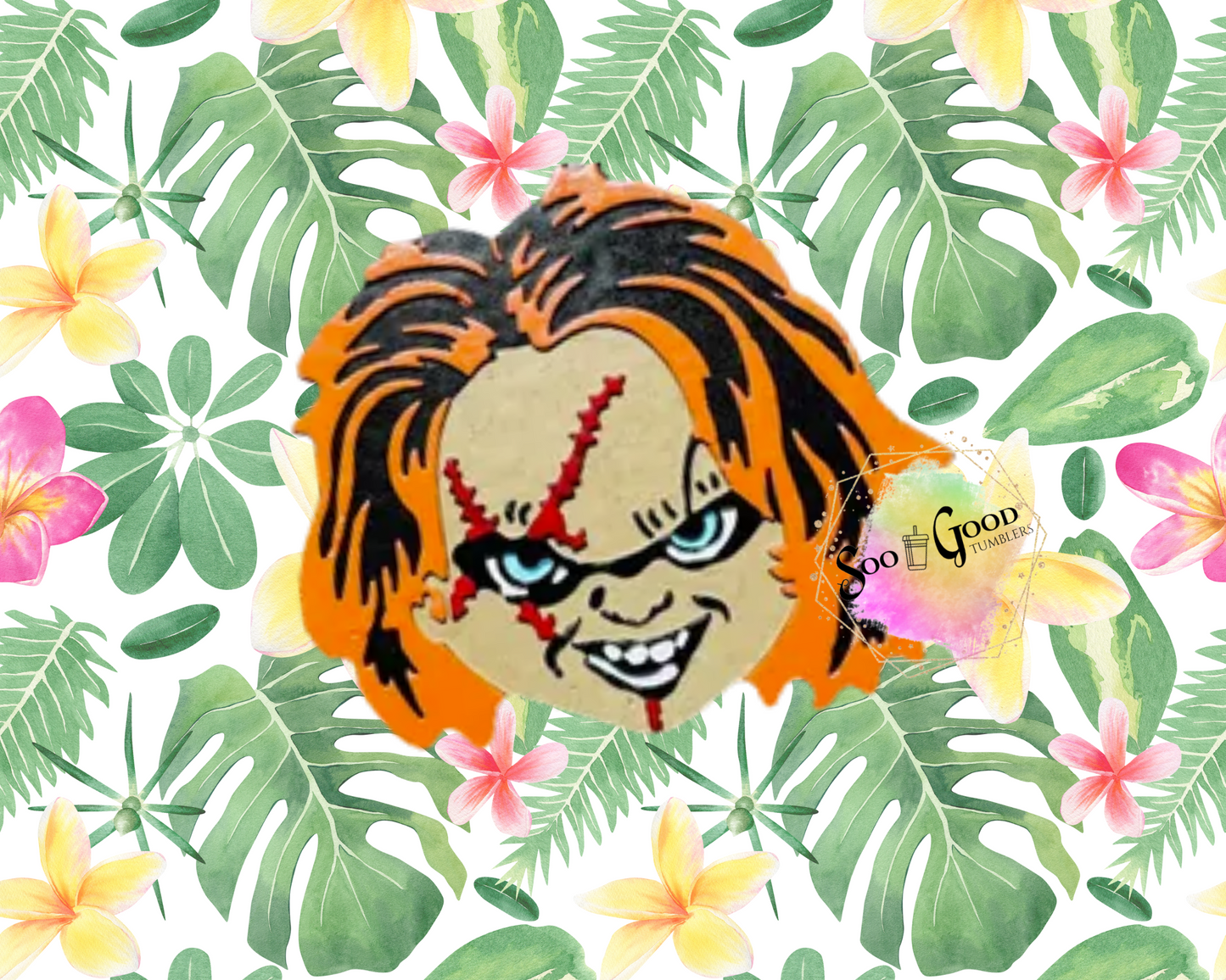 Chucky Blinged Car Freshie