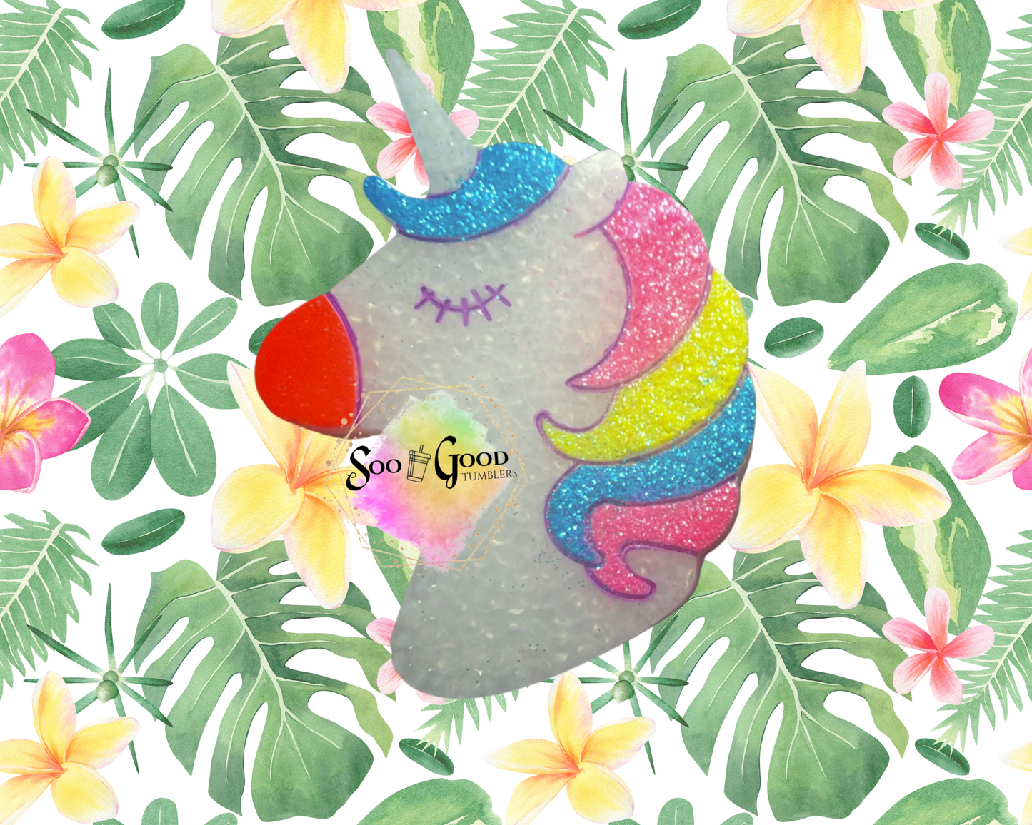 Unicorn Blinged Car Freshie