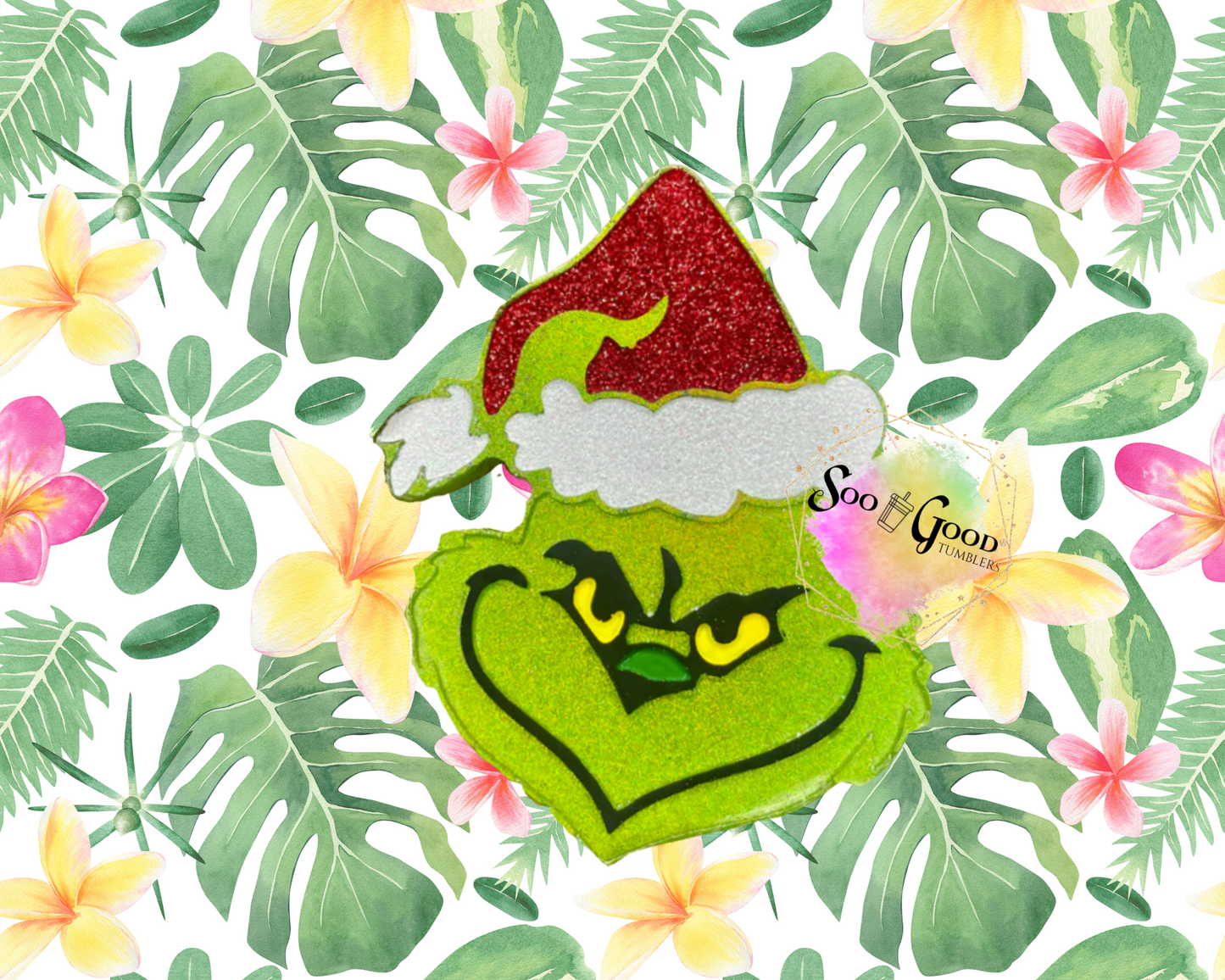 Grinch Blinged Car Freshie