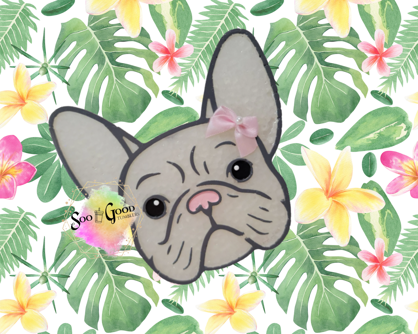 French Bulldog Blinged Car Freshie