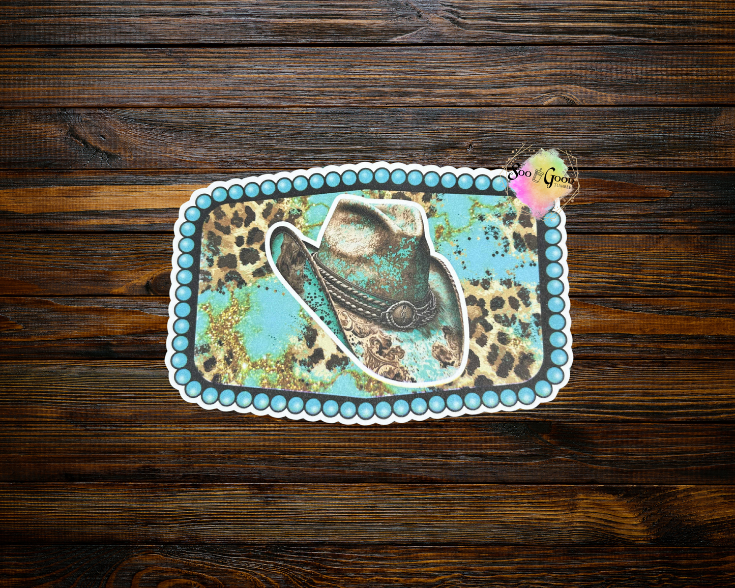 Belt Buckle Cardstock Car Freshie (Style 3)